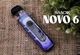 Многоразовая Pod-система Smok Novo 6 KIT Purple вейп 1750мАч под система смок ново 6 фиолетовая электронка мощность до 40Вт быстрая зарядка - изображение 6