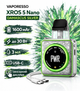 Многоразовая Pod система Vaporesso XROS 5 Nano Damascus Silver мощная электронная сигарета до 30Втд на 1600 мАч с картриджем на 3мл премиальный вид серебро - изображение 2