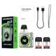 Многоразовая Pod система Vaporesso XROS 5 Nano Damascus Silver мощная электронная сигарета до 30Втд на 1600 мАч с картриджем на 3мл премиальный вид серебро - изображение 3