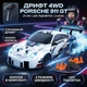 Радиоуправляемая машинка дрифтовая 4WD Porsche 911 GT 21см. с LED подсветкой полноприводная для дрифта и гонок white - изображение 1