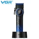 Машинка для стрижки VGR V-001 Blue аккумуляторная LED дисплей - изображение 1