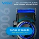 Машинка для стрижки VGR V-001 Blue аккумуляторная LED дисплей - изображение 10