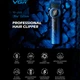Машинка для стрижки VGR V-001 Blue аккумуляторная LED дисплей - изображение 11