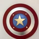 Игрушечный резиновый щит Captain America RESTEQ 1:1. Мягкий щит Капитана Америки 45 см - изображение 1