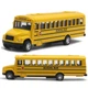Модель автомобіля School bus 1:64. Іграшкова машинка Шкільний автобус. Металева інерційна машинка - зображення 4