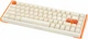 Геймерська магнітна клавіатура DAREU COOL68 White-orange Дротова, RGB Підсвічування, lightbox, 68 keys, 8000Hz/s., Switch 0.1mm. Rapid Trigger UA + ENG - зображення 3