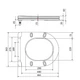 Qtap Сидіння для унітаза (Robin 520, Scorpio 520) 465x363x60 мм, White, з мікроліфтом, Slim Duroplast, MagLock QTSC179W48916 - зображення 2