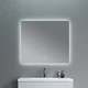 Зеркало Qtap Taurus (TA2) 1000×800 мм с LED-подсветкой Touch, с антизапотеванием, с диммером, рег. темп. цвета (3000-6500K) QTTAU100080048957 - изображение 8
