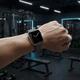 Ремешок UNIQ Aspen для Apple Watch 44/42/45mm Series 1/2/3/4/5/6/7/8/9/SE/SE2 Braided granite grey (8886463676417) - изображение 8