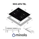 Варочная поверхность Minola MHS 6074 TBL, черная электрическая стеклокерамическая рабочая поверхность на кухню, конфорки Hi-Light - изображение 10