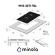 Варочная поверхность Domino Minola MHS 3071 TBL, черная электрическая стеклокерамическая компактная на 2 конфорки Hi-Light - изображение 10