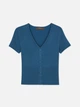 Топ Primark синій NOKVF988 L - изображение 5