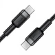 Кабель USB 2.0 Type-C M-M, 1.2 м, 60W aluminum alloy Black, C22-03 Acefast - изображение 2
