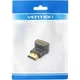 Переходник HDMI F to HDMI M 90° 4K 60Hz PVC Vention - изображение 3