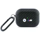 Чехол для наушников BMW Carbon Metal Logo для AirPods Pro 3 Black (BMAP3WMPUCA2) - изображение 1