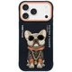 Etui Nimmy Glasses Cool Dog do iPhone 17 Black (6971080313547) - obraz 1
