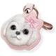 Чехол-брелок Nimmy для AirTag New Big Eyed Pet 2.0 Dog Pink (N-XDY-YSK-02-A) - изображение 3