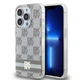 Чехол DKNY Checkered Mono Pattern для iPhone 13 Pro Max 6.7" Beige with MagSafe (DKHMP13XHCPTSE) - изображение 1