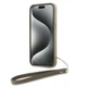 Чехол DKNY Wrist Strap Stock Logo для iPhone 15 / iPhone 14 / iPhone 13 Beige (DKHCP15SPBSWSE) - изображение 4