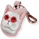Чехол-брелок Nimmy для AirTag Glasses Cool Cat Pink (N-YJ-YSK-04) - изображение 5