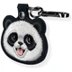 Чехол-брелок Nimmy для AirTag New Big Eyed Pet 2.0 Panda Black (N-XDY-YSK-06-A) - изображение 4