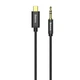 Кабель Baseus Yiven USB-C to 3.5mm Jack 1.2m Black (CAM01-01) - изображение 2