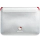 Чехол-папка для ноутбука Hello Kitty Sleeve PU Metal Logo 14 inch Silver (HKCS14PGHDLMS) - изображение 1