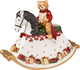 Підсвічник Villeroy & Boch Christmas Toy's Ведмедик на гойдалці-коні 21.5 x 8.7 x 16.9 см (4003686429345) - зображення 1