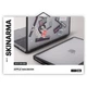 Чехол Skinarma Henko для MacBook Air 13" (2018-2020) Frost Clear (SK-MBA13-HENBLK537) - изображение 3