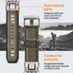 Remień Spigen DuraPro Armor do Apple Watch 49 46 45 44 42 mm 10 series Military Green (8809971239332) - obraz 14