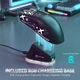 Ігрова миша бездротова Attack Shark X11, PAW3311, 22000 DPI, 63 г, 3 режими під'єднання Чорний - зображення 2