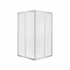 Душова кабіна Lidz Wawel SC80x80.SAT.LOW.FR, скло Frost 4 мм без піддона - изображение 1