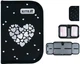 Пенал школьный Kite Black&Silver 1 отделение 20.5x14x4 см Черный (K26-622-5) - изображение 3