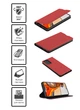 Чохол-книжка Skin Case Samsung A36 (5G), Червоний - зображення 3
