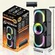 Портативная Bluetooth колонка WSJAR E 10Вт акустическая система беспроводная 5.1 1500 mAh черная (3ОZ4) - изображение 2