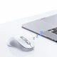 Беспроводная компьютерная мышь Baseus F02 Ergonomic Wireless Mouse (BT 5.3, 800-1600dpi). White - изображение 6