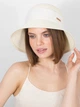 Шляпа женская Vilss Люче LU-070-07 56-59 Молочная (ROZ6501086893) - изображение 3