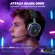 Беспроводные наушники Attack Shark G800 Black BT/2.4G - изображение 3