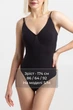 Женский бесшовный боди с стрингами из микрофибры Giulia BODY STRING SHAPEWEAR XXL Black, повседневный с моделирующим эффектом - изображение 6