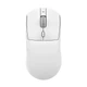 Ігрова безповідна мишка Ajazz AJ139 V2 MC White + Док-станція, сеснсор PAW3311, (2,4\Bluetooth\USB), 12000 DPI 1000 Ггц опитування - зображення 2