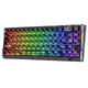 Магнитная клавиатура Attack Shark R68 HE Lnk Black Forged Carbon, 65%, Hall Effect, Rapid Trigger, 8000 Гц опроса, RGB - изображение 1