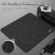 Игровой коврик ATTACK SHARK CM02 eSport Black 450×400×4 мм, водостойкий, микрошов, текстурированная поверхность - изображение 4