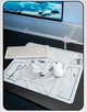 Килимок для миші ATK Anime – Reverie White з покриттям Control розміру 490 × 420 мм, 4 мм товщина, XSoft підкладка, з поліуретану - зображення 3