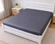 Простынь на резинке LARA сатин LUX dp13255 GREY 160х200+25 см - изображение 2