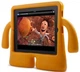 Противоударный детский чехол PremiumCases для iPad 10.2" 7 / 8 / 9 2019 2020 2021 с ручками подставка человечек EVA Orange оранжевый - изображение 6