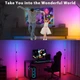 Світлодіодна лампа кутовий торшер Quntis RGB з 64+ режимами сцени, регульована висота 171 см, райдужне атмосферне світло з дистанційним керуванням, простий в установці - зображення 4