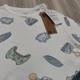 Пижама летняя для мальчика Kiabi хлопковая комплект футболка шорты, Джойстики 128 см - изображение 5