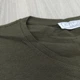 Футболка чоловіча Altitudine Італія базова однотонна без принта хакі (army) L - зображення 4