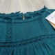 Кофточка-блуза бірюзова для дівчинки Kiabi, розмір 98/107 - зображення 4
