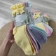 Носки для девочки с рюшами Pepperts 7 пар, пастельные цвета, с рюшами 39-42 - изображение 2